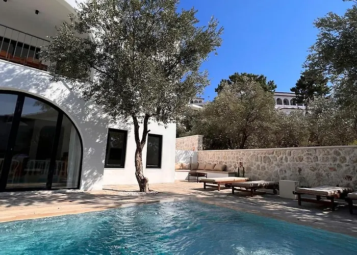 Traditional Kalkan With Private Pool And Gym 别墅 卡斯